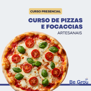Curso de Pizzas e Focaccias Artesanais - Sábado 25/04/26